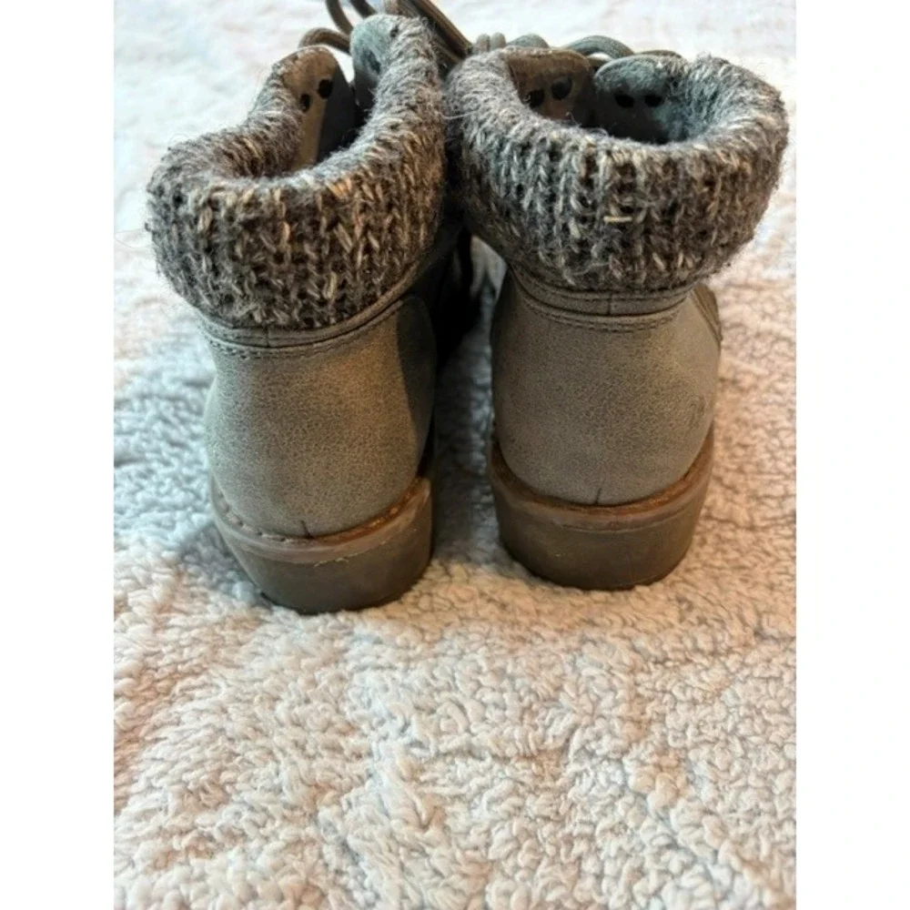 Women's‎ Blowfish Malibu Kinsley Olive Green Ankle Boots Size 6-1/2